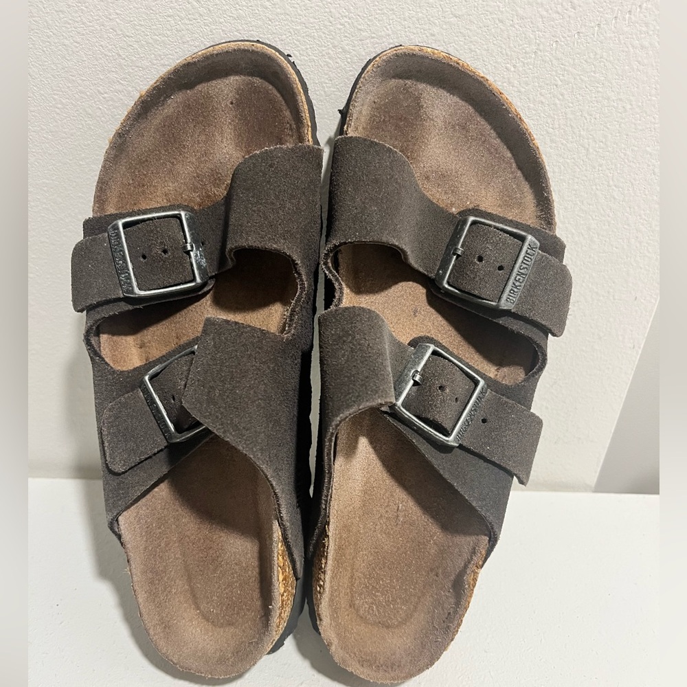 Birkenstock Brown Suede Sandals
